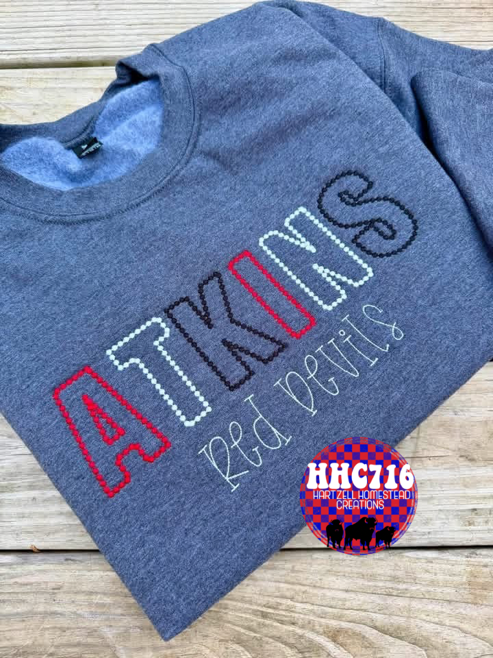 Embroidered School Spirit