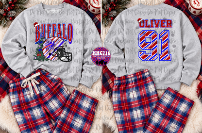 Buffalo Striped Christmas
