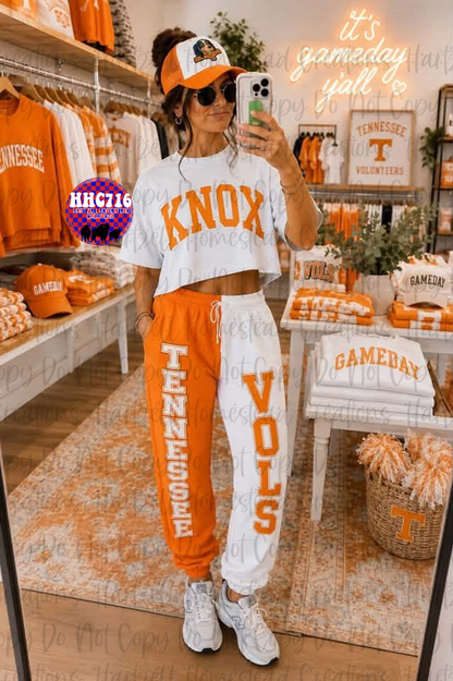 Split Color Joggers