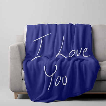 Handwritten Blankets (Upload Your Own Image!)
